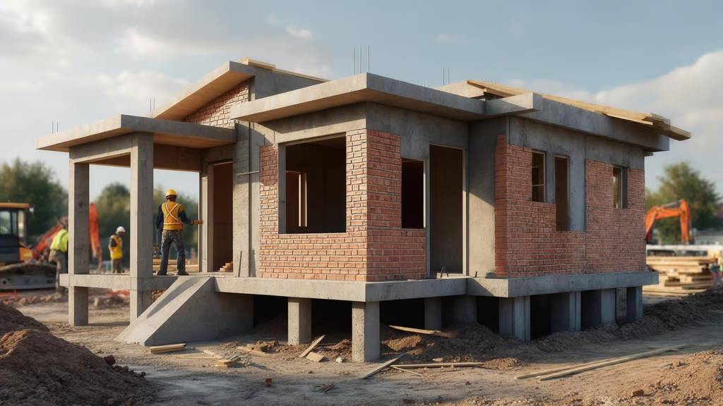 Construcción nueva con licencias